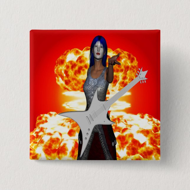 Rock and Roll Button (Vorderseite)