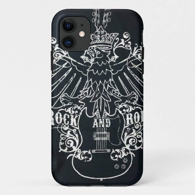 Rock-and-Roll Case-Mate iPhone Hülle (Rückseite)