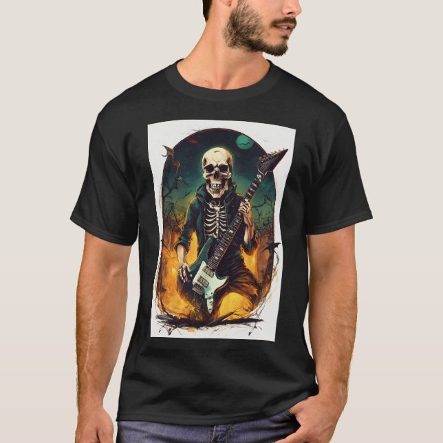 "Rock and Roll Concert T - Shirt Design - Ikonisch (Vorderseite)