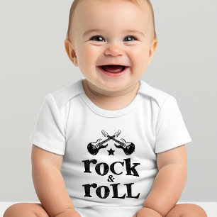Rock and Roll Cool Baby Strampler