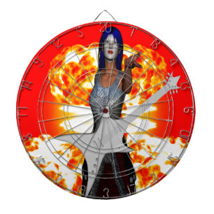 Rock and Roll Dartscheibe