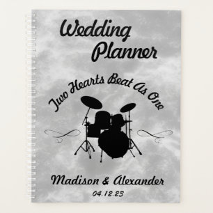 Rock and Roll Drummer Wedding Musician Drum Kit Planer