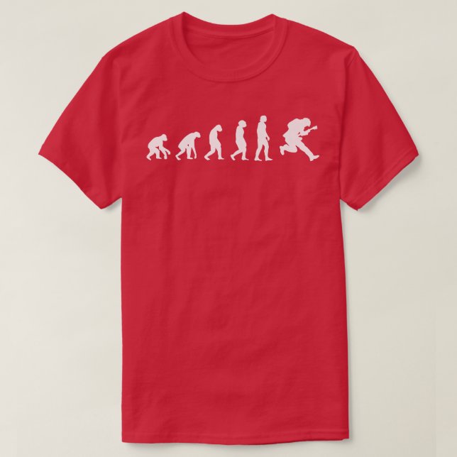 Rock and Roll EvolutionElectronic Rock Guitar1060 T-Shirt (Design vorne)