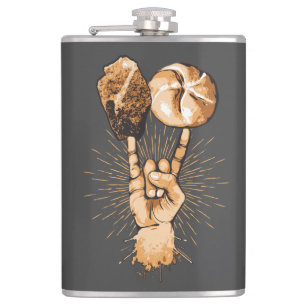 Rock and Roll Flask Flachmann