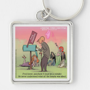 Rock and Roll Fred Funny Schlüsselanhänger