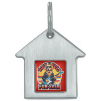 Rock and Roll Fur Ever Golden Retriever Dog