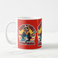 Rock-and-Roll Fur-Ever Golden Retriever Hund