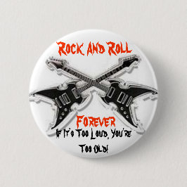 Rock-and-Roll für immer Button