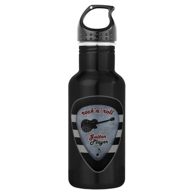 Rock-and-Roll für immer Trinkflasche (Vorderseite)