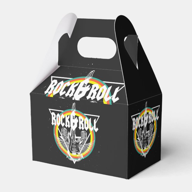 Rock and Roll Fvor Box Geschenkschachtel (Vorderseite)