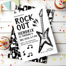 Rock-and-Roll-Gitarren-Geburtstag