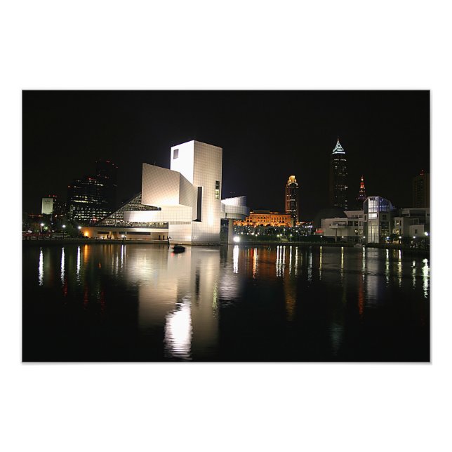 Rock and Roll Hall of Fame & Museum, Cleveland OH Fotodruck (Vorne)