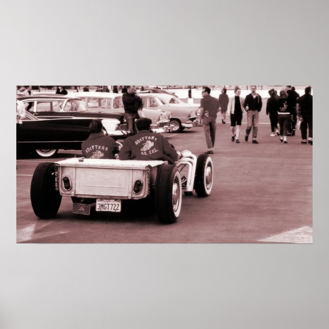 Rock and Roll Hotrodders Poster (Vorne)
