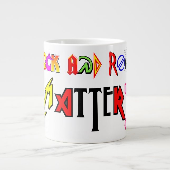 Rock-and-Roll ist Tasse von Bedeutung (Vorderseite)