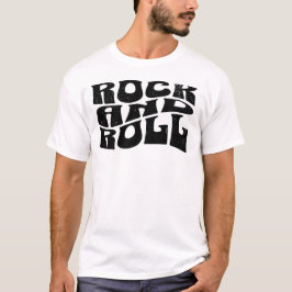 Rock-and-Roll-Logodesign-T-Shirt T-Shirt
