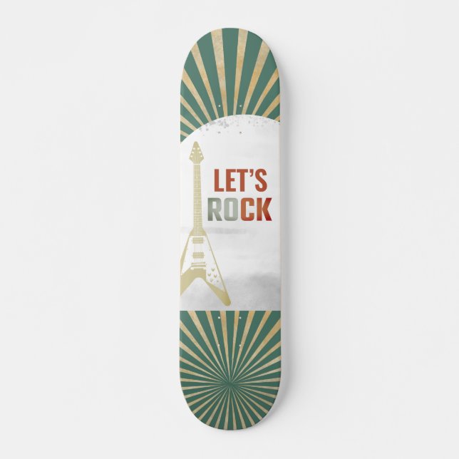 Rock and Roll Modern Skateboard (Vorne)