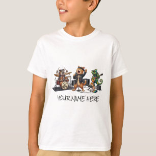 Rock and Roll Pets Band - Lustige Tiere Konzert T-Shirt