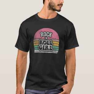Rock and Roll Retro Vintage Rock'n'Roll Girl T-Shirt