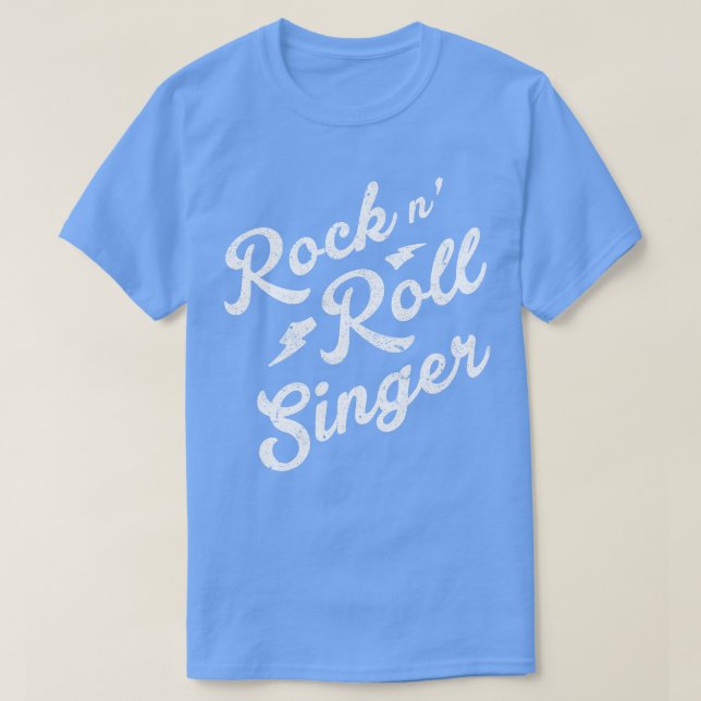 Rock and Roll Singer T-Shirt (Design vorne)