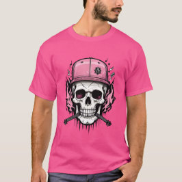 Rock and Roll Skull T - Shirt knacken