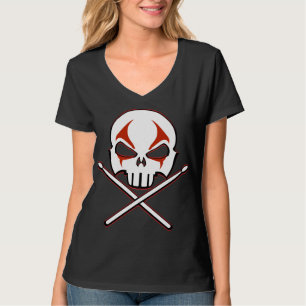 Rock and Roll T - Shirt Heavy Metal Shirt Frauen