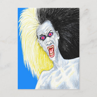 Rock and Roll Vampire Postkarte
