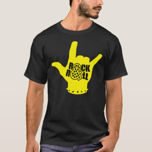 Rock-and-Rollgelb T-Shirt