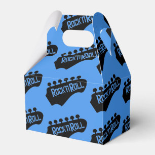 Rock-and-Rollgitarren-Muster-Bevorzugungs-Kasten Geschenkschachtel