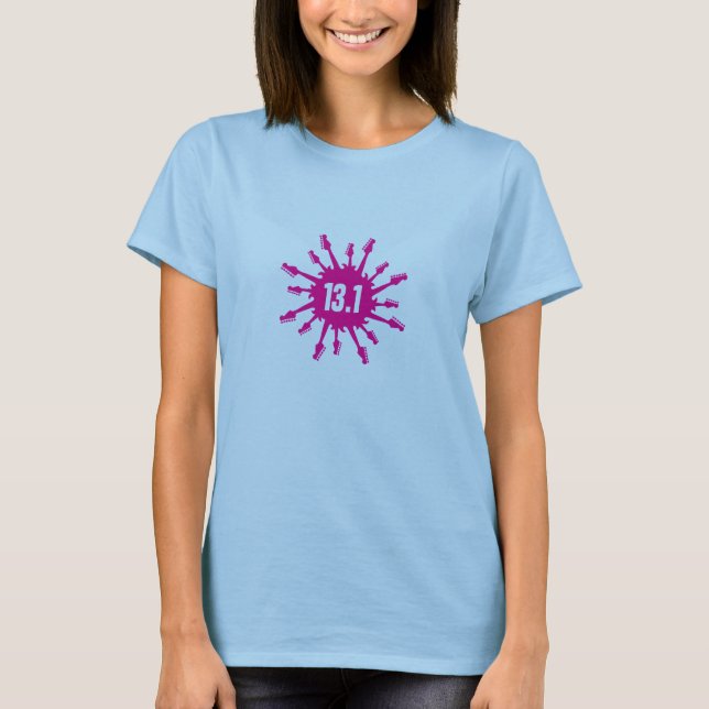 Rock-and-Rollhalber Marathon-T - Shirt (Vorderseite)