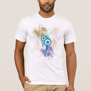 Rock auf städtischem Schmutz - das T-Shirt der