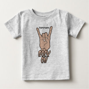 ROCK AUF Zollkleidung Baby T-shirt