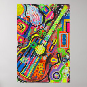 ROCK aux USA 24 x 36 Poster