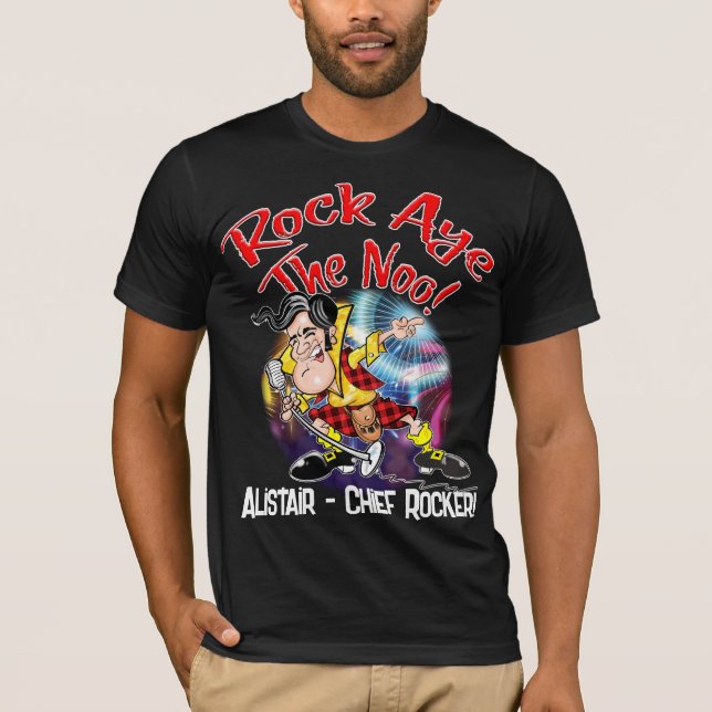 Rock Aye The Noo! T-Shirt (Vorderseite)