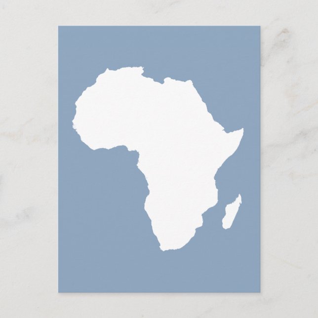 Rock Blue Audacious Africa Postkarte (Vorderseite)