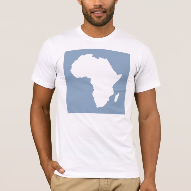 Rock Blue Audacious Africa T-Shirt (Vorderseite)