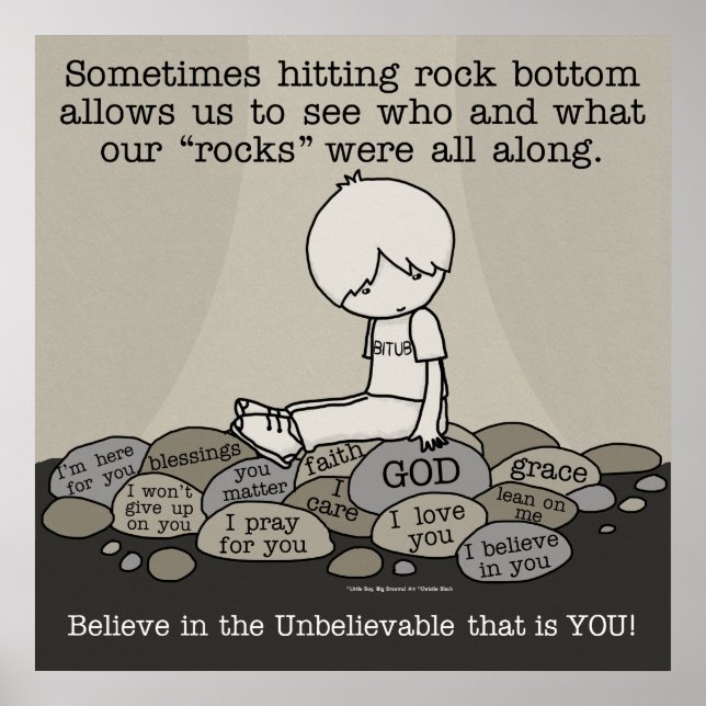 Rock Bottom Poster (Vorne)