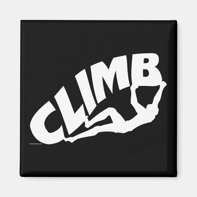 Rock Bouldering Climbing Magnet (Vorne)