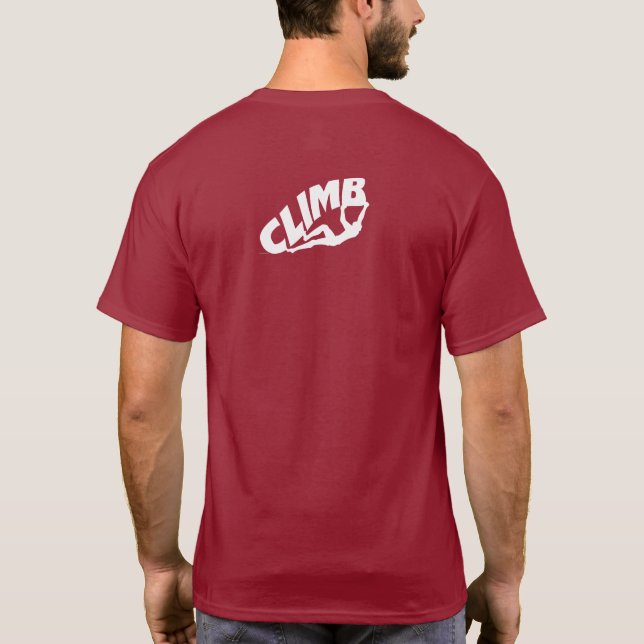 Rock Boulding T-Shirt (Rückseite)