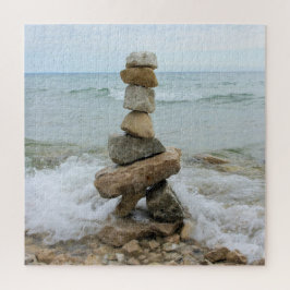 Rock Cairn am See - 20x20 - 676 Stk.