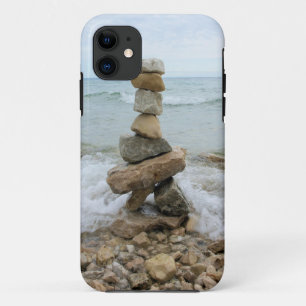 Rock Cairn (Säule) - Mackinac Island, Michigan Case-Mate iPhone Hülle