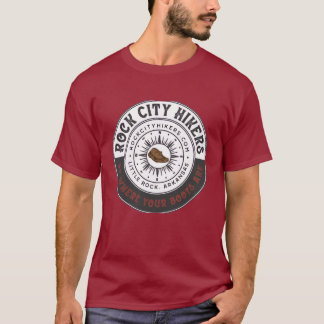 Rock City Wanderer Rot T-Shirt