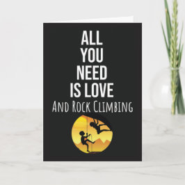 Rock Climber Cards Klettersport Boulding Cool Karte