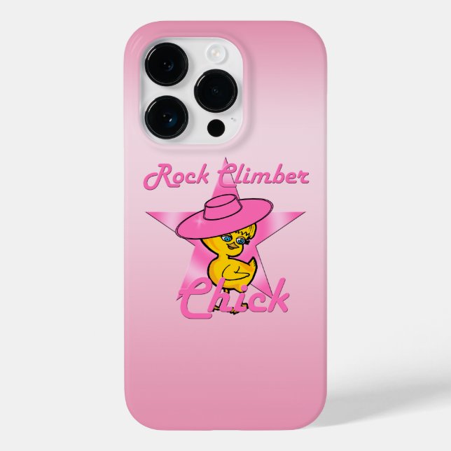 Rock Climber Chick #8 Case-Mate iPhone 14 Pro Hülle (Rückseite)