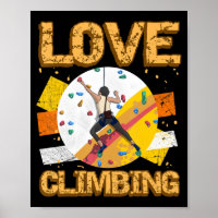 Rock Climber Love Climbing Rock Jock Belayer Ice M