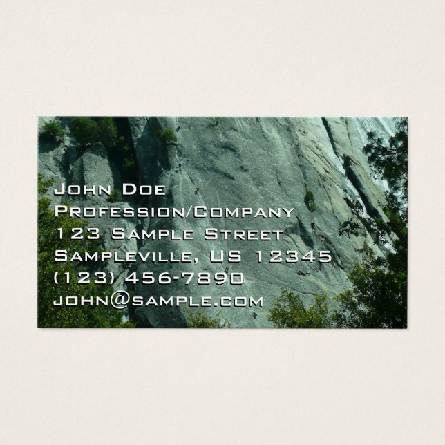 Rock Climbers auf El Capitan (Vorderseite)