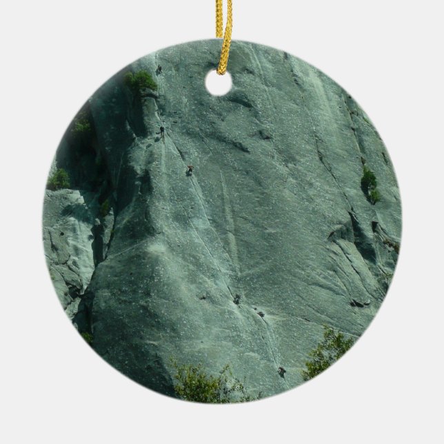 Rock Climbers auf El Capitan Keramikornament (Vorne)