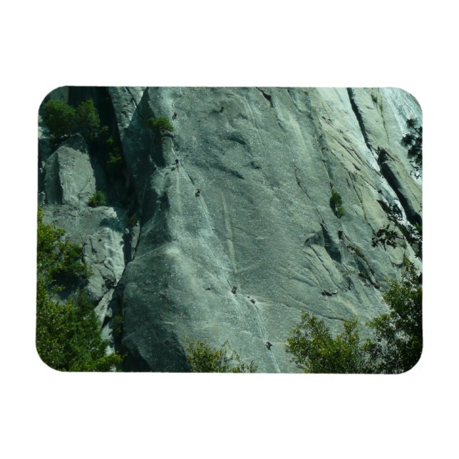 Rock Climbers auf El Capitan Magnet (Horizontal)