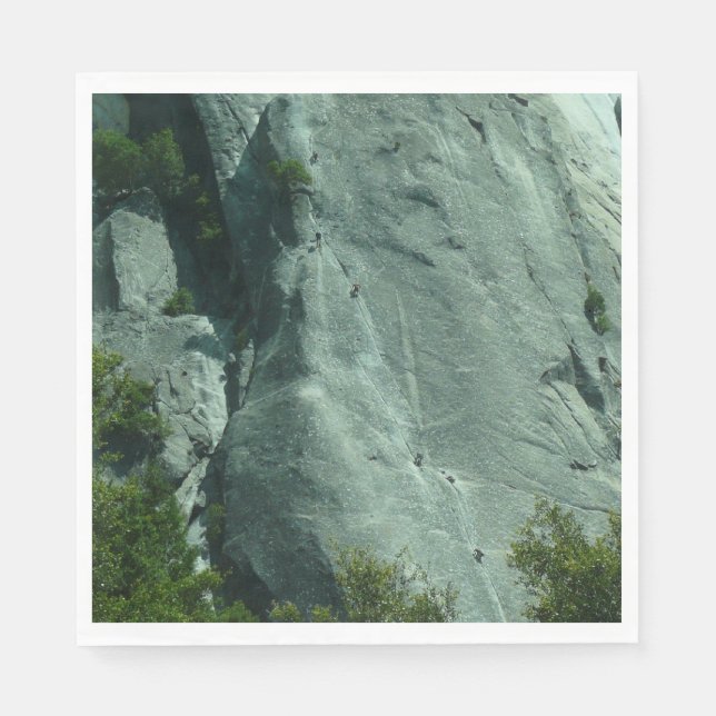 Rock Climbers auf El Capitan Serviette (Vorderseite)