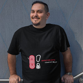 Rock Climbing: Abenteuer oben, Komfort unten T-Shirt