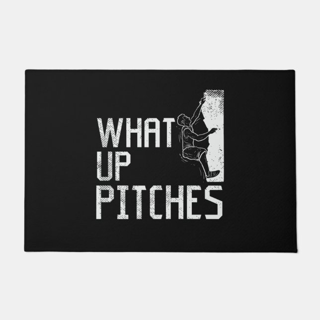 Rock Climbing Climber Geschenk Fußmatte (Vorderseite)